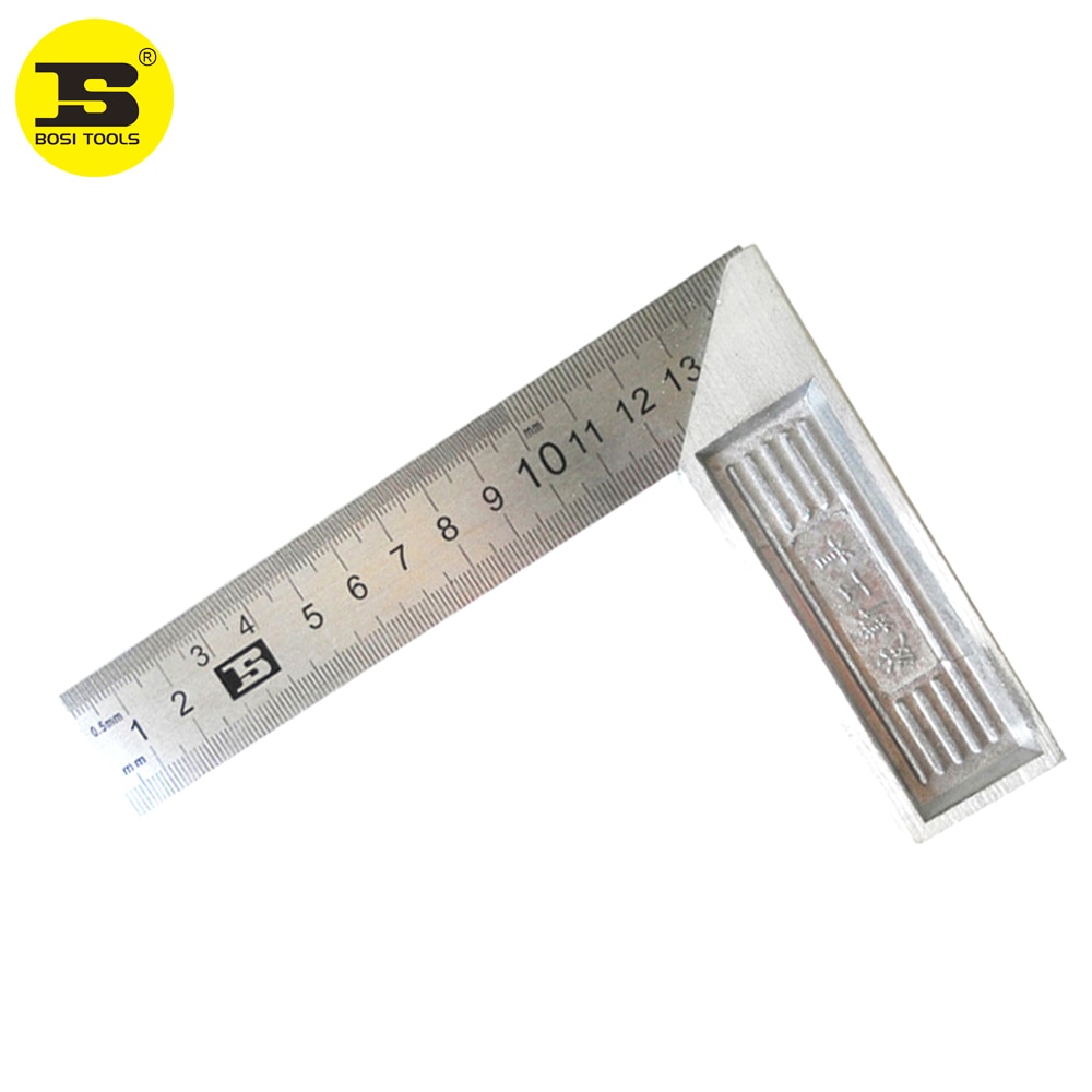 BOSI 15cm/6 Square Measuring Ruler